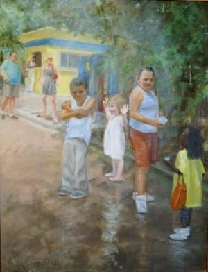 Artwork Title: Misting At The Zoo