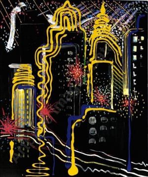 Artwork Title: Stadtbild II (City Painting II)