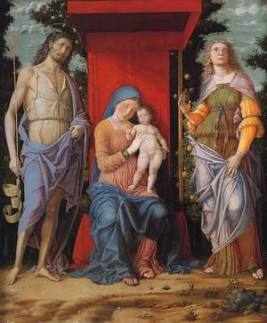 Artwork Title: Virgin and Child with the Magdalen and St. John the Baptist