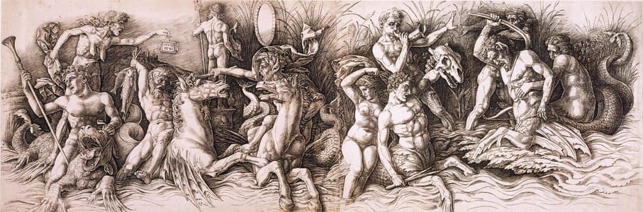 Artwork Title: The Battle of Sea Gods
