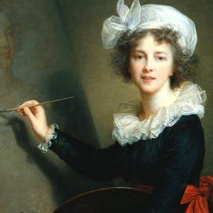 Artwork Title: Self-Portrait (detail