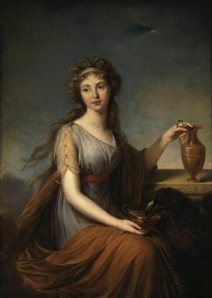 Artwork Title: Portrait of Anna Pitt as Hebe