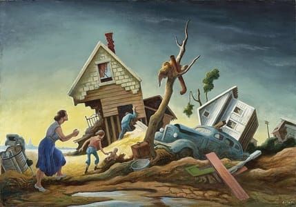 Artwork Title: Flood Disaster