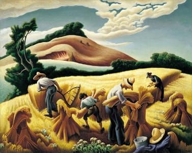 Artwork Title: Cradling Wheat