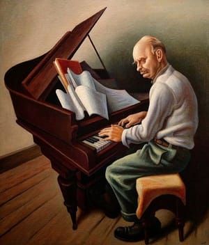 Artwork Title: The Sun Treader (Portrait of Carl Ruggles)