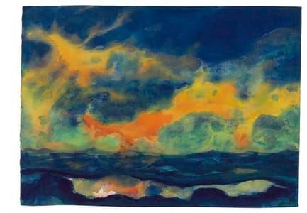 Artwork Title: Herbsthimmel am Meer
