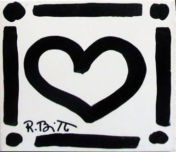 Artwork Title: White Heart