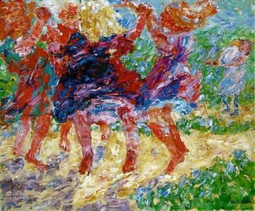 Artwork Title: Wildly Dancing Children