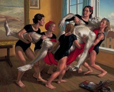 Artwork Title: The Death of William Adolphe Bouguereau