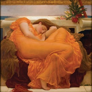 Artwork Title: Flaming June