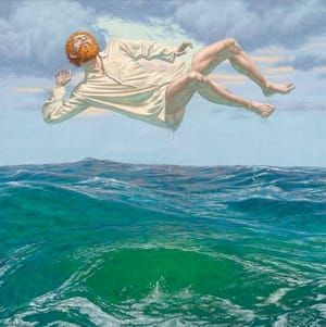 Artwork Title: Above An Irish Sea