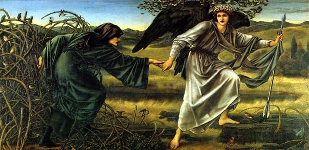 Artwork Title: Love Leading the Pilgrim