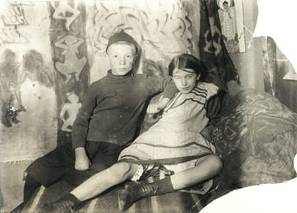 Artwork Title: Fränzi und Peter Fehrmann