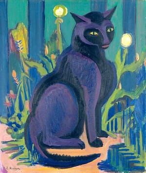 Artwork Title: The Black Cat