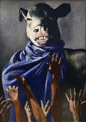 Artwork Title: L’Adoration du veau (The Adoration of the Calf)