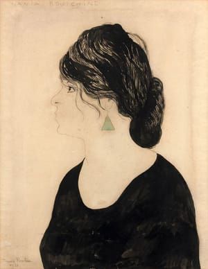 Artwork Title: Portrait of Hania Routchine