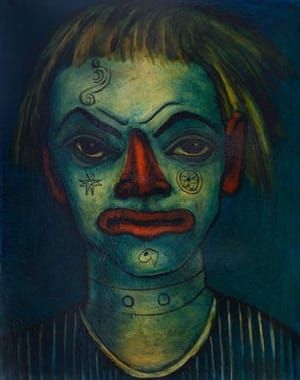 Artwork Title: Le Clown Fratellini (Fratellini Clown)