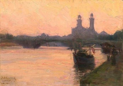Artwork Title: The Seine