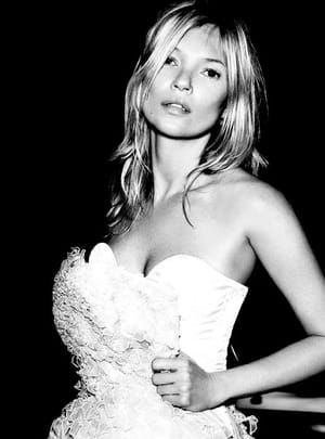 Artwork Title: VOGUE UK MAY 2013 Feathers Will Fly Model: Kate Moss