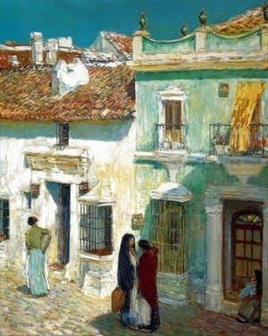 Artwork Title: Plaza de la Merced, Ronda