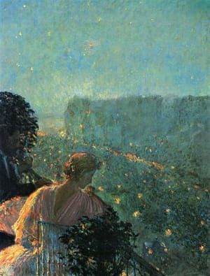 Artwork Title: Summer Evening, Paris