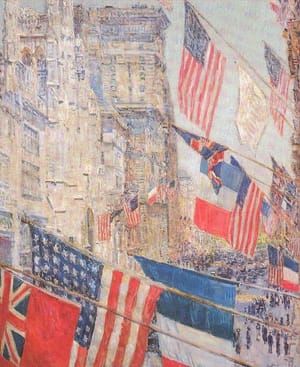 Artwork Title: Allies Day, May 1917,