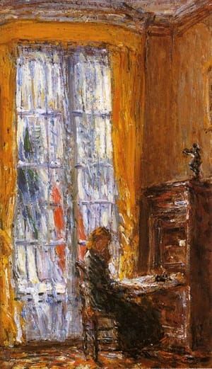 Artwork Title: At the Writing Desk