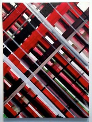 Artwork Title: Black/Red/Green
