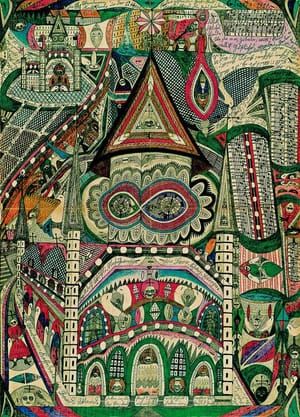 Artwork Title: The Skt. Wandanna Cathedral in Band Hain