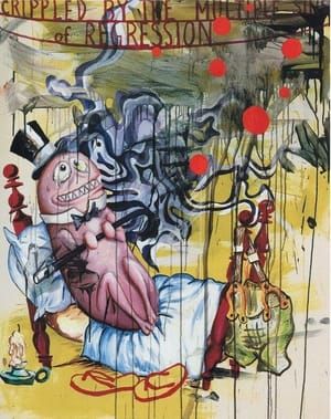 Artwork Title: Crippled By The Multiple Sins Of Regression,
