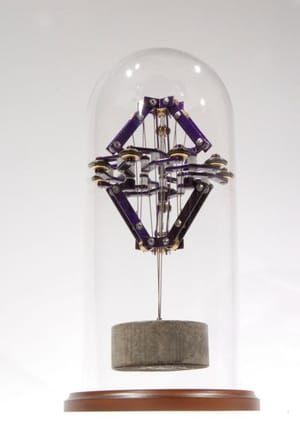 Artwork Title: Cavity Mechanism #9 w/ Glass Dome
