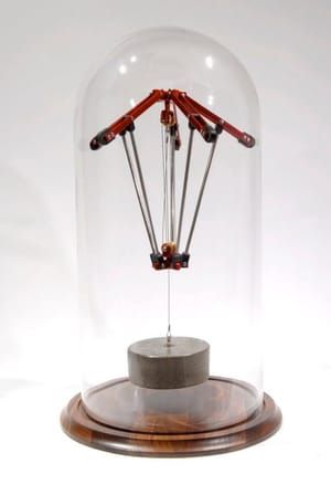 Artwork Title: Cavity Mechanism #8 w/ Glass Dome