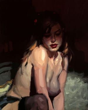 Artwork Title: Tonal Study, Amanda