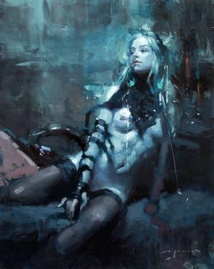 Artwork Title: Note in Midnight Blue
