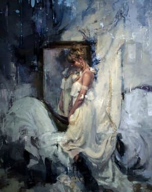 Artwork Title: Light Blue Jasmine