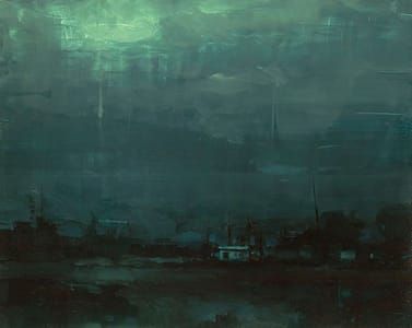 Artwork Title: North Bay Night
