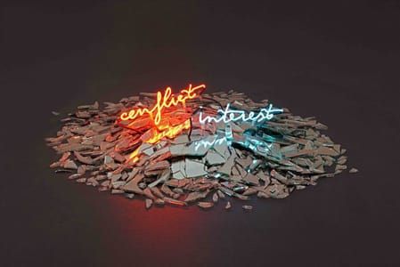 Artwork Title: Conflict & Interest