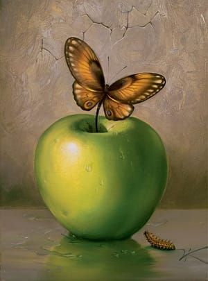 Artwork Title: Green Apple