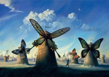 Artwork Title: Fauna In La Mancha