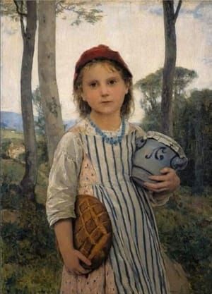 Artwork Title: Le petit chaperon rouge, (Little Red Riding Hood)