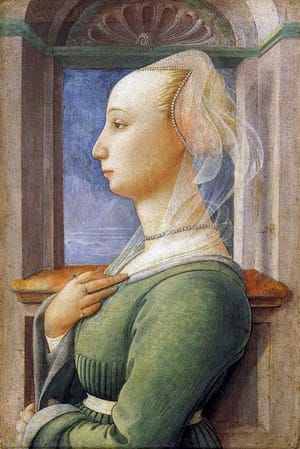 Artwork Title: Portrait of a Woman