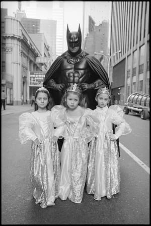 Artwork Title: Batman and Little Barbies