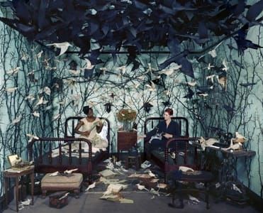Artwork Title: Ceiling Of Blackbirds