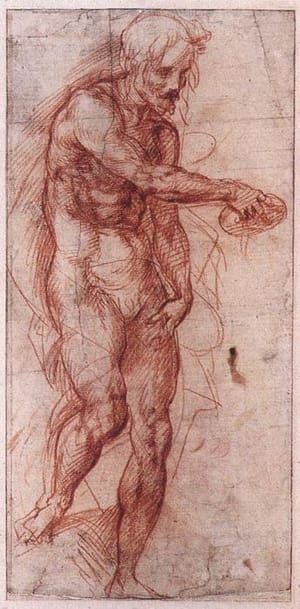 Artwork Title: Study For The Baptism of the People
