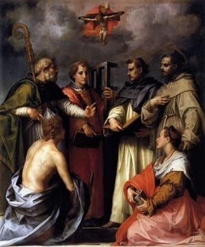 Artwork Title: Disputation On The Trinity