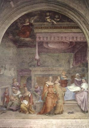Artwork Title: Birth of the Virgin