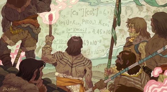 Artwork Title: What Were Neanderthals Like?: Cave Wall