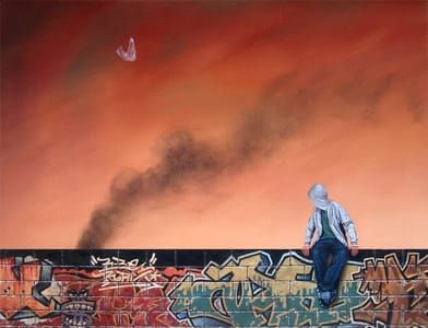Artwork Title: Looking For Trouble