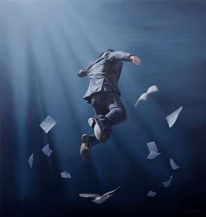Artwork Title: Traverse Blue