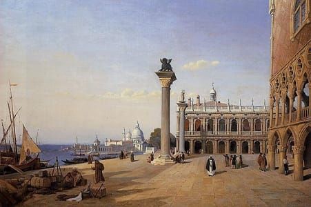Artwork Title: Venise, La Piazetta